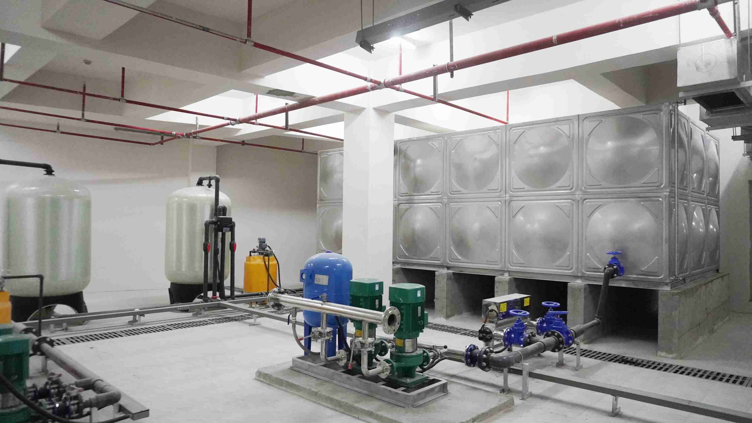 案例分享：新城置業祥鶴路地塊機房雨水回用系統